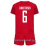 Conjunto (Camiseta+Pantalón Corto) Dinamarca Andreas Christensen 6 Primera Equipación Mundial 2022 - Niño